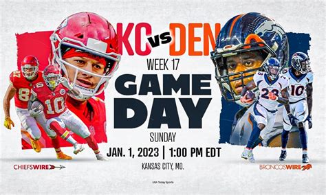 Denver Broncos vs. Kansas City Chiefs: Live game updates from Twitter