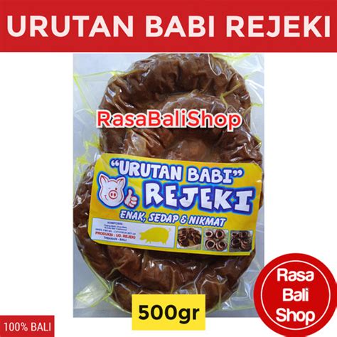 Jual Urutan Babi Rejeki 500gr, Urutan Bali, Daging Babi, Rasabalishop - Kota Denpasar ...