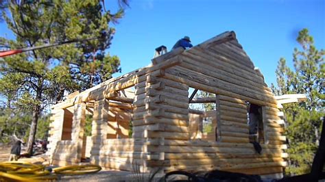 D-Log Cabin - ClearwaterLogStructures.com - YouTube