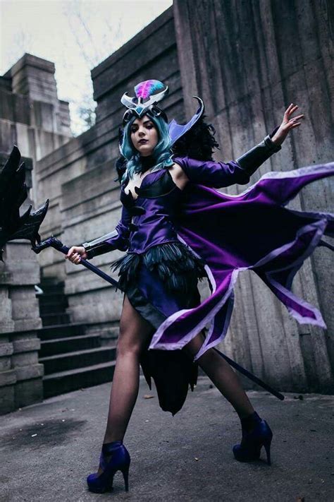 League of Legend - Ravenborn Leblanc cosplay | Cosplay, League of legends, Goth