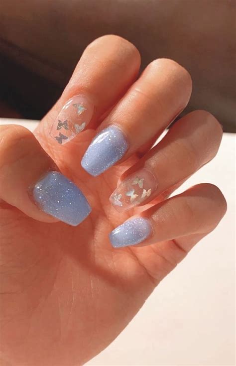 #howtodomakeup | Short acrylic nails designs, Blue acrylic nails, Best acrylic nails