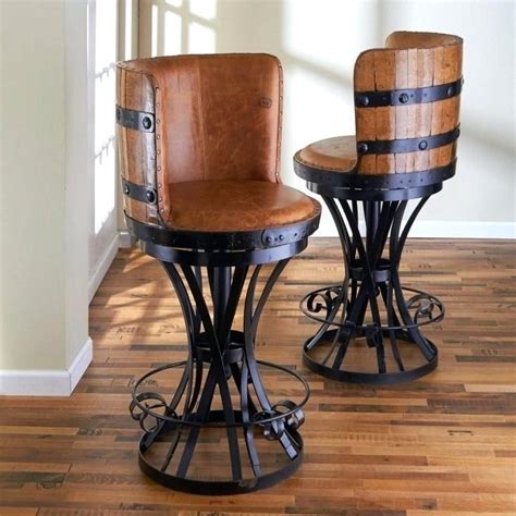 Rustic Bar Stool Cheap Swivel Bar Stools Cabinets Beds Sofas And ... | Rustic bar stools, Wine ...