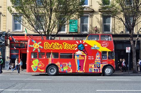 An open top Dublin bus tour is often INCLUDED on www.jollygoodtours.com Ireland tours.