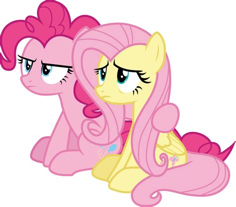 Pinkie Pie and Fluttershy by CloudyGlow on DeviantArt