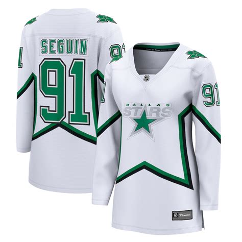 Women's Dallas Stars Tyler Seguin Fanatics Branded White 2020/21 ...