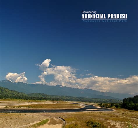 Kamku River and Namdapha National park in the backdrop