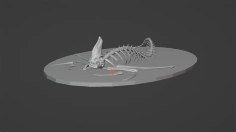 STL file Subnautica Reaper Leviathan Skeleton・3D printer model to download・Cults