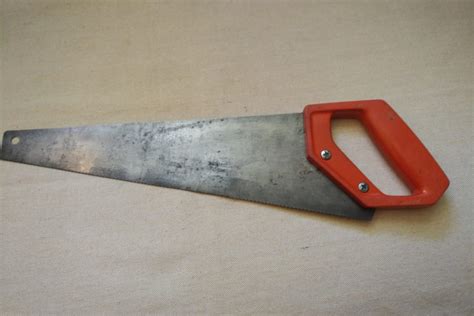 Vintage Swedish Sandvik Bahco Small Fine-Tooth Crosscut Saw - Vinty