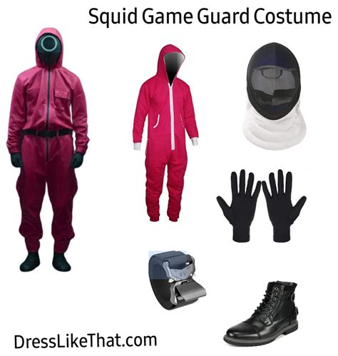 Squid Game - Guard Costume - Dress Like That