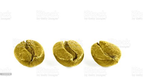 Gold Coffee Beans Close Up Stock Photo - Download Image Now - 2015, Brown, Caffeine - iStock