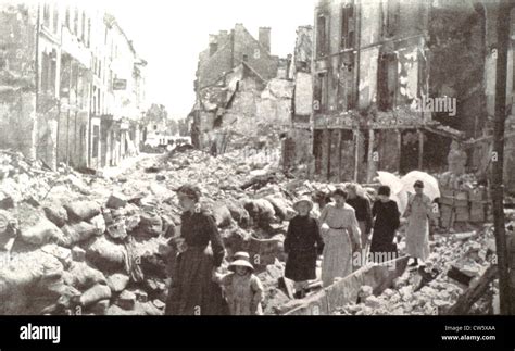 World War I. Liberation of Château-Thierry (1918 Stock Photo - Alamy