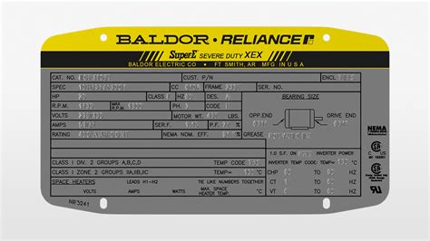 How to read a NEMA motor nameplate | ABB (2023)