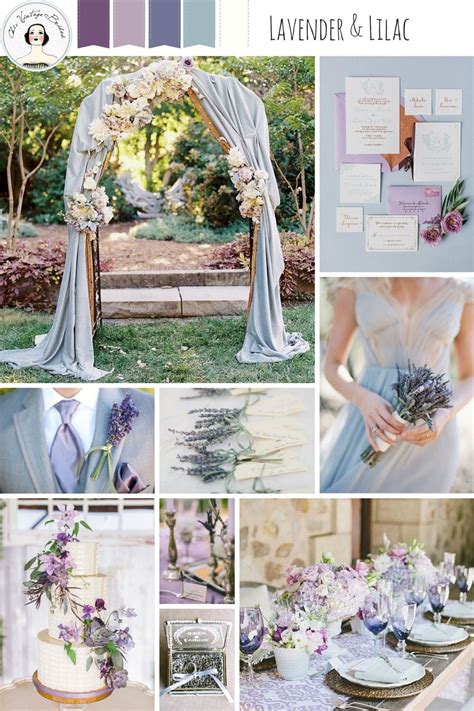 A Romantic Lilac & Lavender Wedding Inspiration Board | Lavender ...