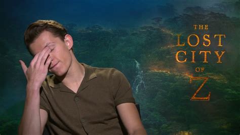 TOM HOLLAND The Lost City of Z Raw Interview - YouTube