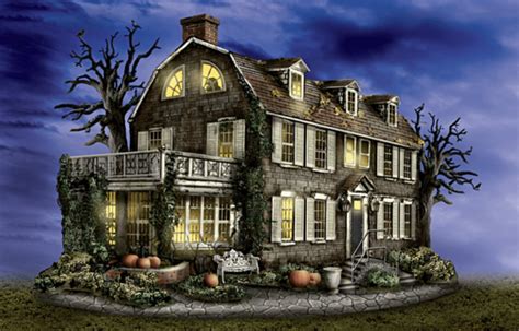 You Can Get A Halloween Village Of America's Most Haunted Houses