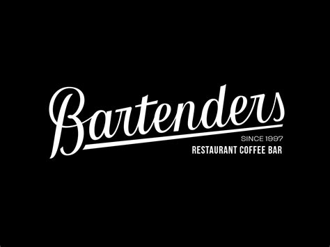 Bartenders - Handlettered logo by Lance on Dribbble