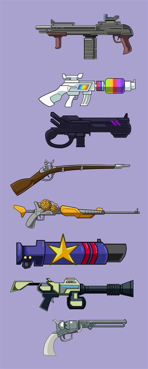 Terraria weapons by MechanicalFirefly on DeviantArt