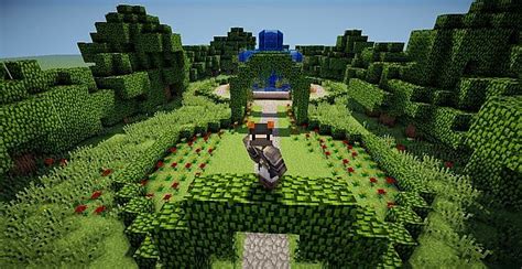 Flower Garden Minecraft Map