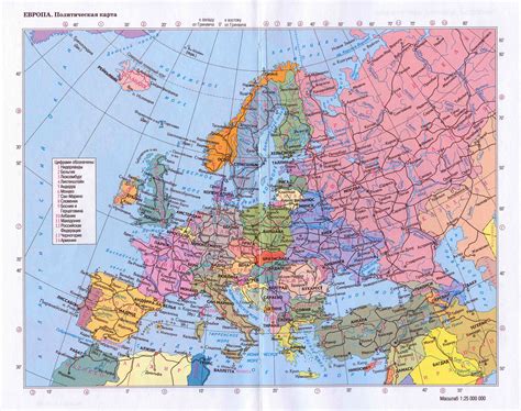 Major Cities In Europe Map - Map