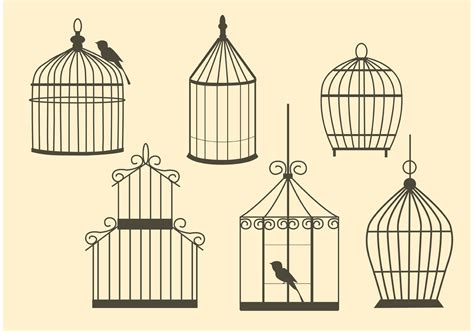 Free Vector Vintage Bird Cages - Download Free Vector Art, Stock Graphics & Images