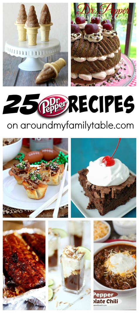 25 Dr. Pepper Recipes - Around My Family Table