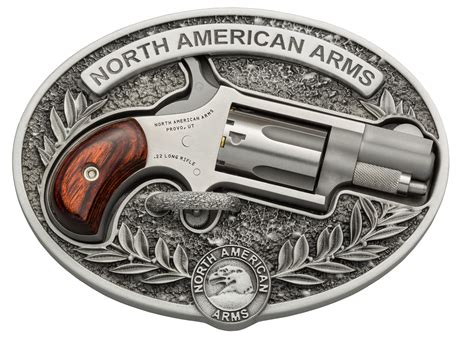 NORTH AMERICAN ARMS Belt Buckle Versions :: Gun Values by Gun Digest