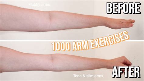 I DID 1,000 ARM EXERCISES IN ONE DAY!!! *how to get tone & slim arms ...