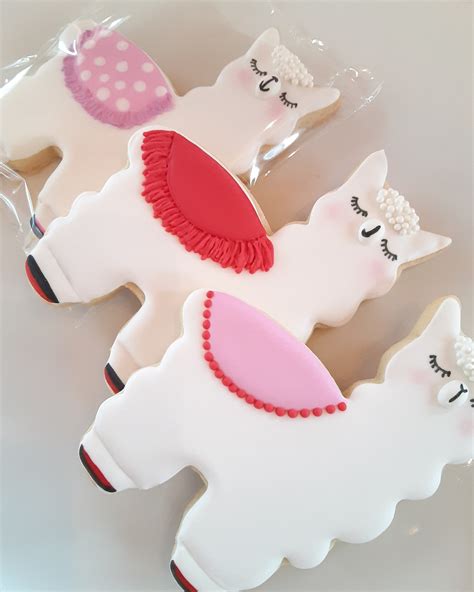 Llama Cookies Decorated Llama Cookies Cookies Cookie Gift | Etsy