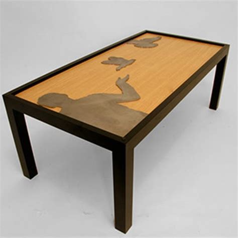 If It's Hip, It's Here (Archives): Steel, Wood & Acrylic Coffee Tables from Square Root Industries