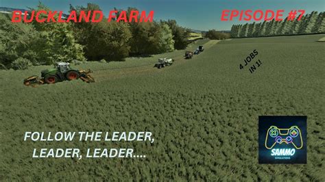 Buckland Farm | Episode 7 | #fs22 | Easy bailing contract! - YouTube