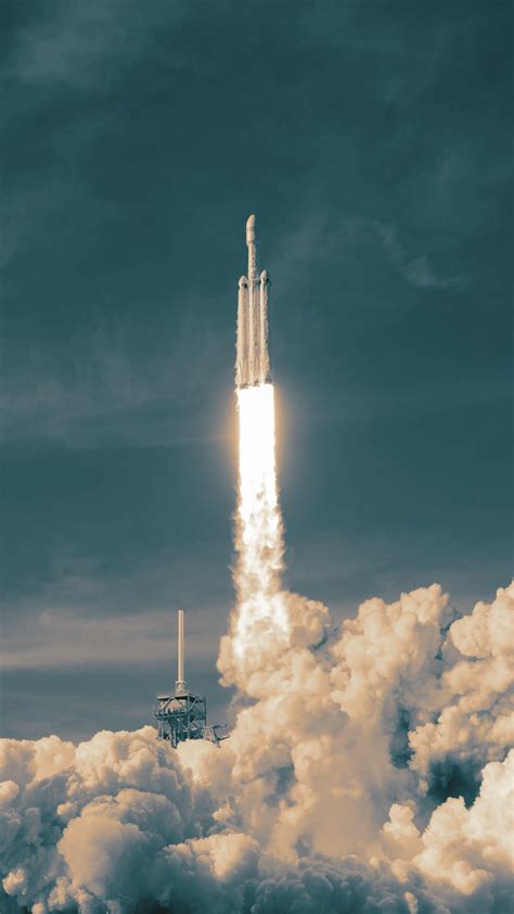 Rocket In Space Wallpaper Hd