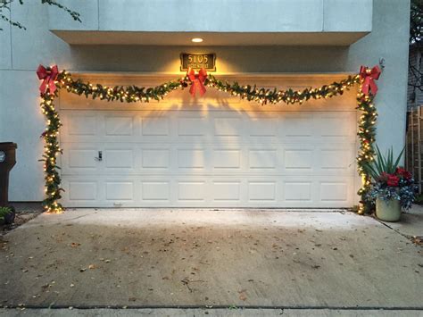 Garage Door Decorations Christmas Decor Garage Door #christmasdecordiy | Christmas house lights ...