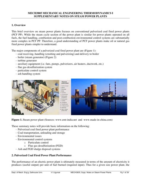 7 Steam Power Plants - Mechanical Engineering Department