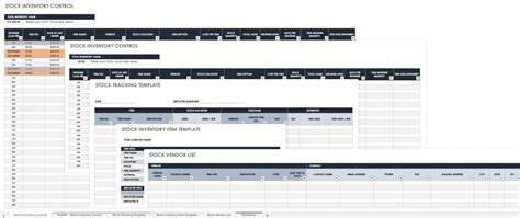 Free Excel Inventory Templates: Create & Manage | Smartsheet