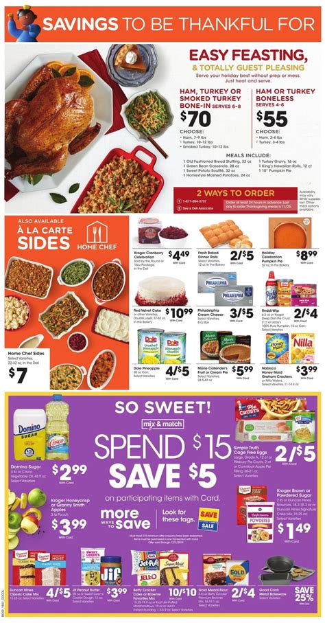 Kroger - Thanksgiving Ad 2019 Current weekly ad 11/20 - 11/28/2019 [3 ...