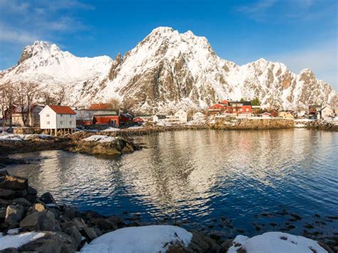 Winter View Of Svolvaer, Lofoten Islands, Norway Stock Photo - Image: 51593618