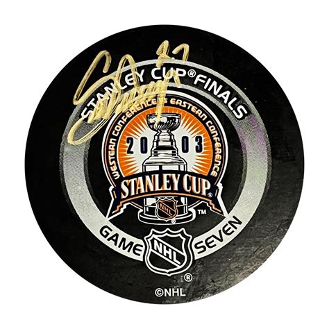 Scott Niedermayer Autographed 2003 Stanley Cup Game Seven Official Game ...