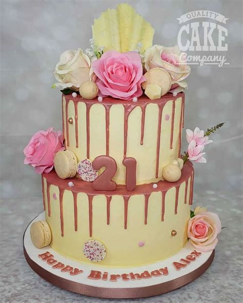 Two-tier Drip Cakes - Quality Cake Company Tamworth