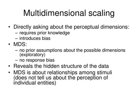 PPT - Multidimensional scaling PowerPoint Presentation, free download - ID:808381