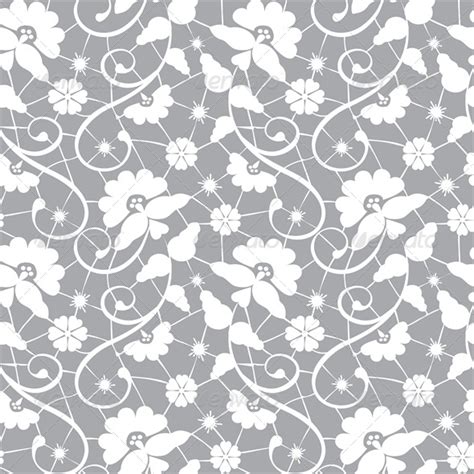 Gray and White Flower Wallpaper - WallpaperSafari