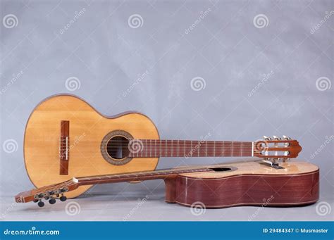 Spanish classical guitar stock image. Image of front - 29484347