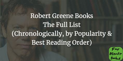 All Robert Greene Books, Sorted Chronologically & by Popularity