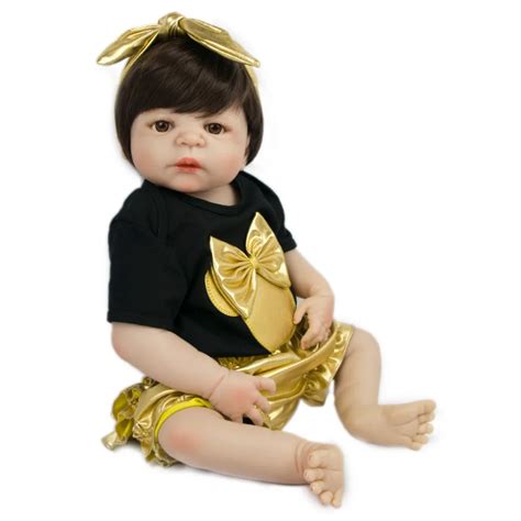 Baby happy doll 55 cm body gold Victorian new fashion doll real beauty ...