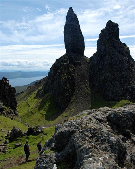 Photos of the travel to Scotland - Skye island (Portree, Old Man of Storr, Kilt Rock, Fairy Glen)