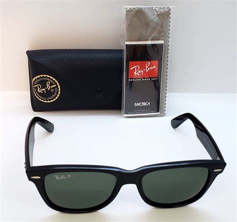 Ray Ban Rb2140 901/58 Wayfarer Negro Polarized Original Icon - $ 1,149. ...