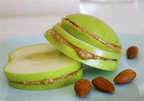 Apple Slices + Nut Butter = Yum! A super simple healthy snack idea that is not only delicious ...