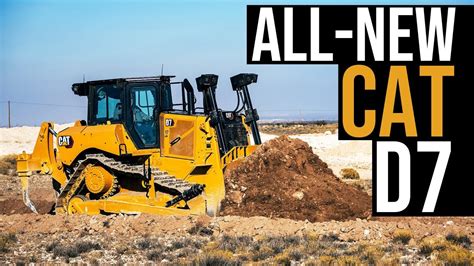 Cat Unveils New D7 Dozer at ConExpo 2020: Bigger, Stronger, Smarter - YouTube