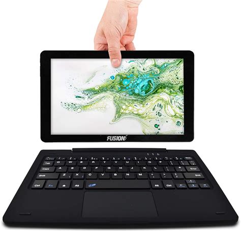 Amazon.com : Fusion5 10.1" 2in1 Android Laptop Tablet PC - (Powerful ...