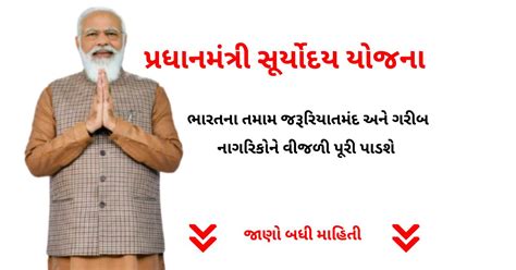 પ્રધાનમંત્રી સૂર્યોદય યોજના ઓનલાઈન અરજી કરો, પાત્રતા માપદંડો, લાભો ...