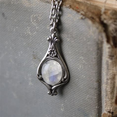 Moonstone Necklace - Etsy